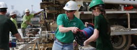 Since installing 144 geothermal wells on campus over the past two years, Dr. Curt Elmore, professor of geological engineering, has led a couple of ongoing geothermal research projects.