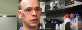 Kyle Lampe, who earned a Bachelor of Science degree in chemical engineering at Missouri S&T in 2004, is now an assistant professor of chemical engineering at the University of Virginia. He leads students in cutting-edge research that may one day lead to cures or treatments for diseases such as multiple sclerosis, Alzheimer’s disease, Parkinson’s disease and people who have suffered a stroke or a spinal cord injury.
